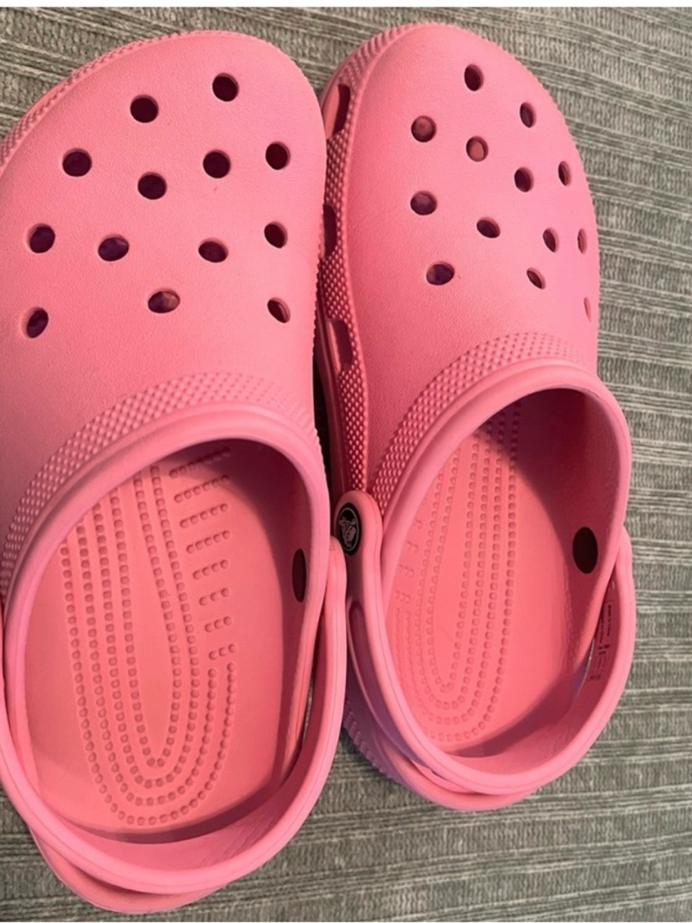 CROCS classic pink. Women's size 8 & Mens size 6